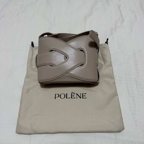 Polene Handbags - polene Nodde Edition Smooth Chalk
